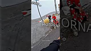 Reaksi adek ini seneng banget ngeliat motor ZX25R🥺 viral motovlog zx25r shorts [upl. by Aicinat]