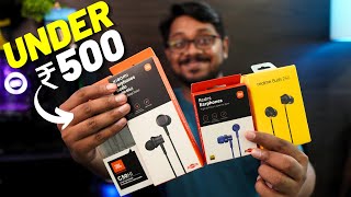 BEST Earphone Under ₹500 ⚡ JBL C50HI vs RealMe Buds 2 Neo vs Xiaomi Earphones vs Redmi Earphones [upl. by Gan]