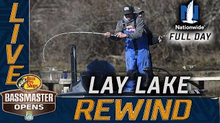 2020 Bassprocom Bassmaster OPENS LIVE LAY LAKE FINAL DAY [upl. by Burta]