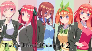 The Quintessential Quintuplets 2  Opening  Gotoubun no Katachi [upl. by Gorges]