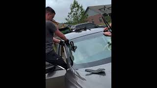 How to replace a windshield on a Nissan Altima… [upl. by Burton]