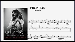 ERUPTION  Eddie Van Halen  Guitar Notes and Tablature [upl. by Ssecnirp154]