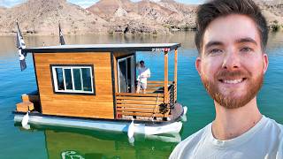 Overnight in our Homemade Houseboat [upl. by Georgeta]