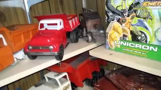 My custom Tonka Nylint and structo truck collecti [upl. by Aiderfla]