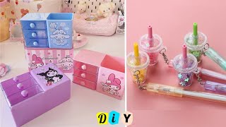 🌷Stationery  How to make stationery supplies at home  DIY handmade stationery easy crafts [upl. by Sommers946]