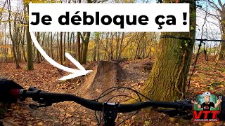 VTT Enduro je suis assez content de moi  Regarde mon évolution [upl. by Solhcin]