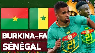 🔴 Sénégal  Burkina faso 0  1 \ Résumé Match CAN 2025 [upl. by Aiekal]