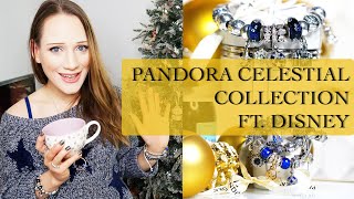 Pandora Collection  Celestial Stars and Disneyland Themed Bracelets [upl. by Niko]