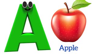 Alphabet and words cartoon for kids  educational cartoon [upl. by Gerhardine114]