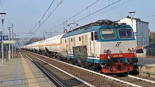 TRANSITI INVERNALI ALLA STAZIONE DI CREVALCORE [upl. by Dietsche173]