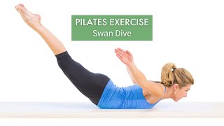 Pilates Exercise Swan Dive  Pilates Anytime [upl. by Cerf320]