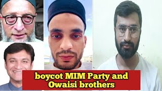 Mohammed imran message to Maharashtra Muslims  boycott amp don’t vote Owaisi brothers [upl. by Nollie]