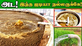 முழு தோட்டத்திற்கும் இங்கிருந்தே உரம் அனுப்பலாம்  Bio Digester biogas biodigester [upl. by Stenger]