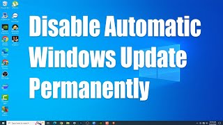 How to disable windows update permanently 2024 [upl. by Zelma]