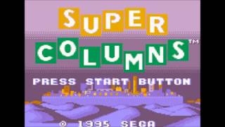 Match 3Theme D  Super Columns Game Gear Music [upl. by Nakhsa274]