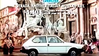 Fiat Strada Italy Commercial 1979 [upl. by Herrington]