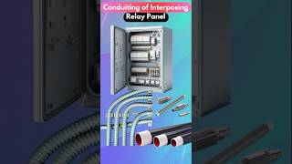 Conduiting of Interposing Relay Panel electrical electricalcomponent [upl. by Pancho]