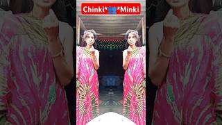 Chinki👥Minkipriyankapranjal trendingshorts viralvideo support subscribe views [upl. by Acirretal]