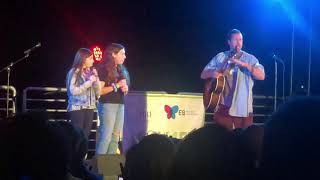 Adam Sandler Brings Daughters on Stage to Sing Taylor Swift’s Lover EB Awareness [upl. by Ntisuj]