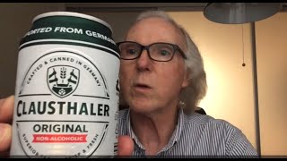 Clausthaler Original NonAlcoholic  クラウスターラー Beer Review 702 [upl. by Mirak]