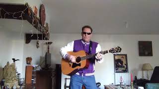 Vivre pour le meilleur cover guitare et voix Johnny Hallyday [upl. by Ahseele837]