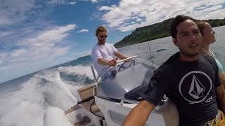 Sailing in Chuuk Truk Lagoon Micronesia [upl. by Seravaj929]