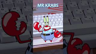 This keyboard sounds like MR KRABS shorts [upl. by Kendre]