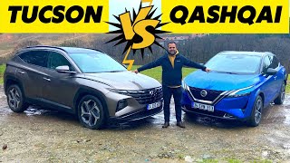 Hyundai Tucson vs Nissan Qashqai  Hangisi Daha İyi [upl. by Brindle200]