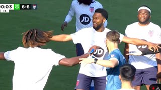 Daniel Sturridge highlights from Beta Squad vs AMP charity match🔥 [upl. by Nnylarak]