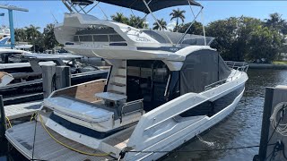 JUST ARRIVED Brand New 2023 Galeon 400 FLY at MarineMax Pompano Beach [upl. by Elenaj]