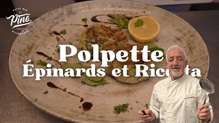 RECETTE Polpette aux Epinards et Ricotta  FR [upl. by Oneal219]