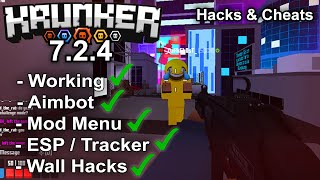 Krunkerio 724 Free Hacks amp Cheats WORKING [upl. by Yeldnarb85]