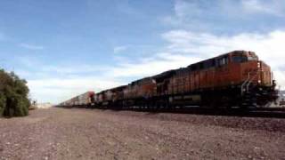 Train Traffic between Los Angeles and Las Vegas [upl. by Riedel770]