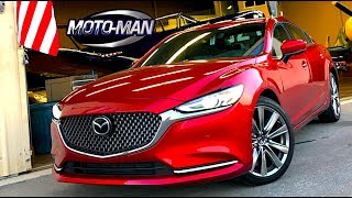 2018 Mazda 6 25 Turbo – MUCH better but competing in a VERY different world FIRST DRIVE REVIEW [upl. by Nosrac]