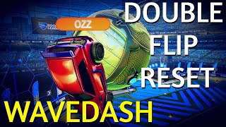 Double Flip Reset Tutorial wavedash Rocket League [upl. by Rogozen]