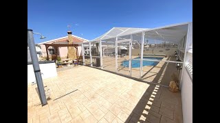 VH2438 Villa Olivos for sale in the HuercalOvera area of Almeria Spain From Voss Homes [upl. by Bertle415]