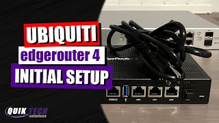 Edgerouter 4 Basic Client Setup [upl. by Asselem782]