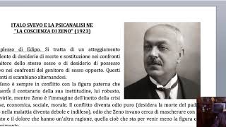 La coscienza di Zeno e Freud Italo Svevo [upl. by Ona]