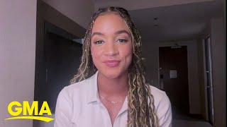 ESPNs Andraya Carter talks WNBA AllStar game [upl. by Enila959]