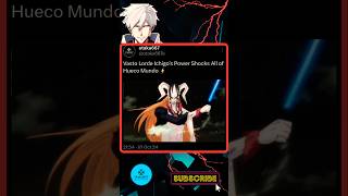 Vasto Lorde Ichigo DESTROYS Ulquiorras Segunda Etapa 💥ichigo bleach anime [upl. by Horodko]