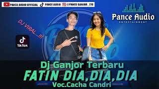 Fatin  Dia Dia Dia  Dj Remix Pance Audio  Remix Terbaru Virall Tiktok  VocCacha Candri [upl. by Asylla]