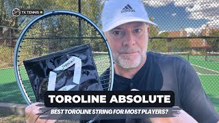 Toroline Absolute String Review The best Toroline string for most tennis players [upl. by Bonar419]