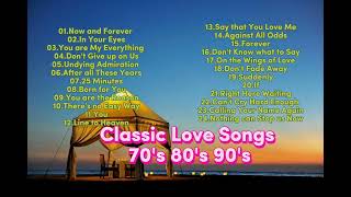 Classic Love Songs 70s 80s 90s The Greatest Love Songs [upl. by Ettegdirb]