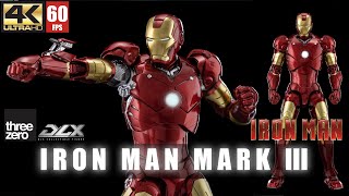 NEWS  Threezero DLX Iron Man Mark 3 PREVIEW  MK III  MK3 [upl. by Ayotnom200]