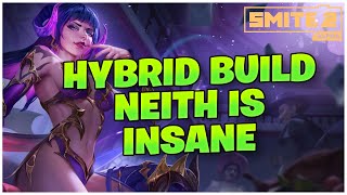 SMITE 2 ALPHA  HYBRID BUILD NEITH IS INSANE [upl. by Roshan669]