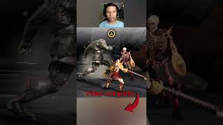 Kratos vs Cronos sin recibir daño en modo Caos parte 3  God of War 3 shorts godofwar [upl. by Milde676]