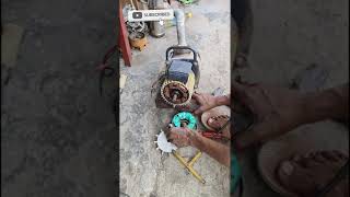 1 hp motor winding video fitting vermaelectrical [upl. by Annyahs450]