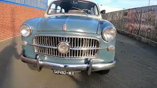 1957 Fiat Millecento Belvedere  Start up amp walk around [upl. by Lindsy]