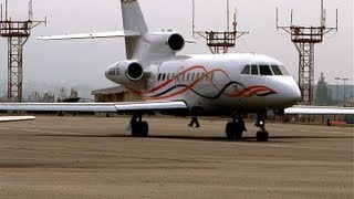 Dassault Falcon 900 Taylor Swifts Private Jet [upl. by Egiap]