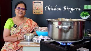 இன்றைய லஞ்ச் சிக்கன் பிரியாணி  Lunch Preparation In Tamil  Chicken Biryani  Sherins Kitchen Vlog [upl. by Julietta]